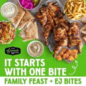 DEAL: El Jannah - Free EJ Bites with Family Feast Purchase (until 13 April 2025) 10
