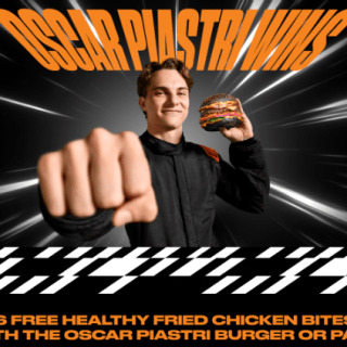 DEAL: Grill'd - Free 6 HFC Bites with Oscar Piastri Burger or Pack Purchase for Relish Members (until 28 March 2025) 2 DEAL: Grill'd - Free 6 HFC Bites with Oscar Piastri Burger or Pack Purchase for Relish Members (until 28 March 2025) 2