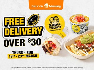 DEAL: Guzman Y Gomez - Free Delivery with $30 Spend on Thursdays-Sundays via Menulog (until 23 March 2025) 3
