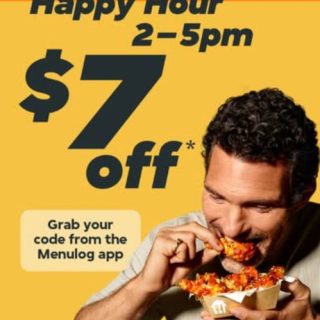 DEAL: Menulog - $7 off from 2-5pm (until 30 March 2025) 5