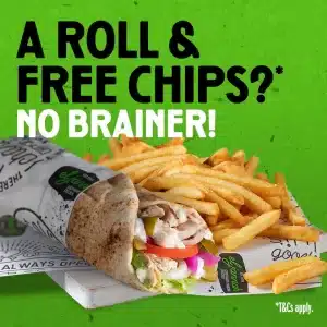 DEAL: El Jannah - Free Medium Chips with Any Roll with $15+ Spend Before 4pm Daily via App or Online (until 25 May 2025) 6