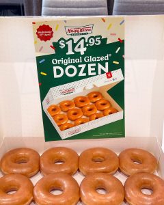 Krispy Kreme $14.95 Original Glazed Dozen – One Day Only on 14 August 2025 3