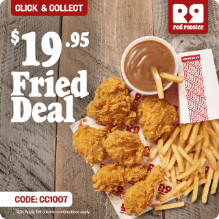DEAL: Red Rooster - $19.95 Fried Deal via Click & Collect Online or App (until 6 May 2025) 8