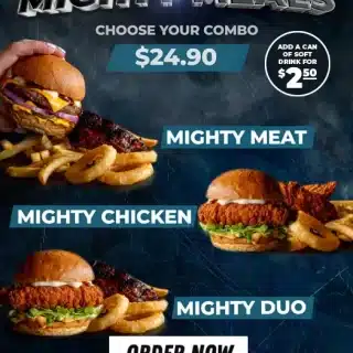 DEAL: Ribs & Burgers - $24.90 Mighty Meals 5