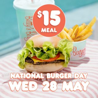 DEAL: Betty's Burgers - $15 Betty’s Classic or Crispy Chicken Meal (28 May 2025) 8