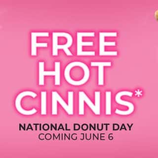 DEAL: Donut King - Free Cinnamon Donut (6 June 2025) 2