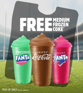 DEAL: Hungry Jack's - Free Medium Frozen Coke via App (until 16 June 2025) 29 DEAL: Hungry Jack's - Free Medium Frozen Coke via App (until 16 June 2025) 1