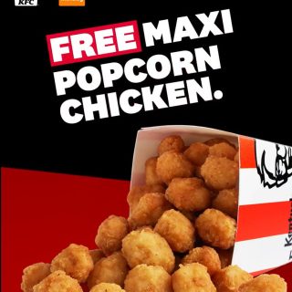 DEAL: KFC - Free Maxi Popcorn Chicken with $25+ Spend at Participating Restaurants on Mondays & Tuesdays via Menulog (until 25 August 2025) 1 DEAL: KFC - Free Maxi Popcorn Chicken with $25+ Spend at Participating Restaurants on Mondays & Tuesdays via Menulog (until 25 August 2025) 1