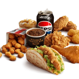 KFC Happier Hours: Choose 2 Snacks for $5 Daily Between 2–5pm 7