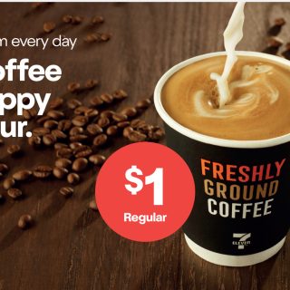 DEAL: 7-Eleven – $1 Regular Coffee from 1-3pm Daily (until 30 September 2025) 3