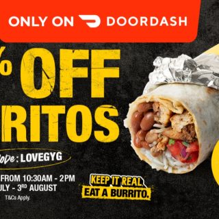 DEAL: Guzman Y Gomez - 30% off Burritos on 10:30am-2pm via DoorDash (until 3 August 2025) 9