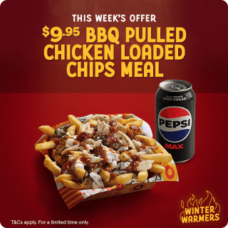 DEAL: Oporto - $9.95 BBQ Pulled Chicken Loaded Chips Meal via App (until 27 July 2025) 9