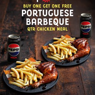 DEAL: Oporto - Buy One Get One Free Portuguese BBQ Quarter Chicken Meal via DoorDash (until 20 July 2025) 2