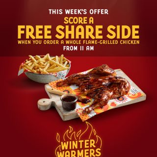 DEAL: Oporto - Free Share Side with Whole Chicken via App (until 4 August 2025) 8
