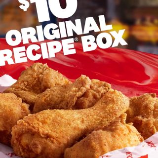 KFC Offers $10 Original Recipe Box Exclusively in Tasmania 2 KFC Offers $10 Original Recipe Box Exclusively in Tasmania 2