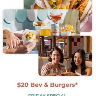 Betty’s Burgers Launches $20 “Bev & Burgers” Every Friday 3