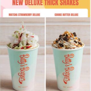 Betty’s Burgers Launching New Deluxe Thick Shakes 1