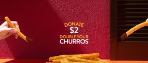 Donate $2 and Get Double Churros at San Churro until 31 August 2025 2