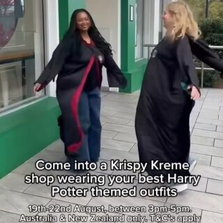 Free Krispy Kreme Original Glazed Doughnut When You Dress in Harry Potter Attire until 22 August 2