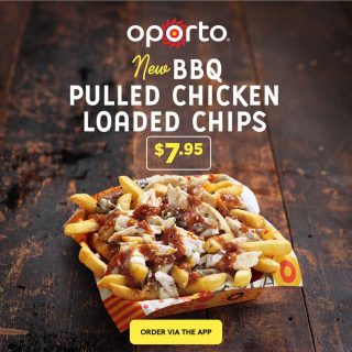DEAL: Oporto - $7.95 BBQ Pulled Chicken Loaded Chips 7