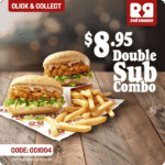 Red Rooster Brings Back $8.95 Double Sub Combo for Red Royalty Members