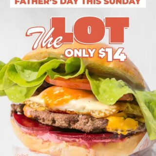 Betty’s Burgers Father’s Day Special – The Lot Burger for $14 10