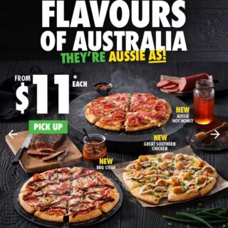 Domino’s Launches New Flavours of Australia Pizza Range from $11 8 Domino’s Launches New Flavours of Australia Pizza Range from $11 8