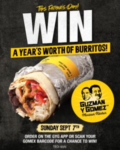 GYG Celebrates Father’s Day with Chance to Win a Year of Burritos 25