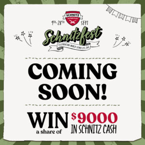 Schnitz Celebrates Schnitzfest With $9,000 in Prizes From 9 to 28 September 3