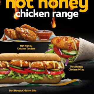 Subway Launches Hot Honey Chicken Range in Australia 9