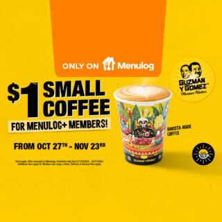 Guzman y Gomez Offers $1 Small Coffee Offer until 23 November for Menulog+ Subscribers 7