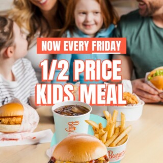 Betty’s Burgers Updates Half Price Kids Meal Promotion to Fridays 8