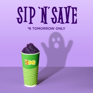Boost Juice $6 Sip ‘N’ Save Halloween Deal on 29 October 2025 5