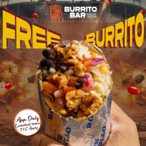 Burrito Bar Celebrates Queensland’s Sporting Wins with a Free Burrito Offer 3