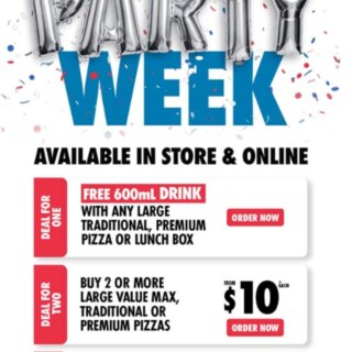 Domino’s Pick Up Party Week Offers Deals for One, Two or a Crew 9 Domino’s Pick Up Party Week Offers Deals for One, Two or a Crew 9