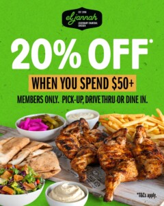 El Jannah Launches 20% Off $50+ Offer for Members until November 30 10