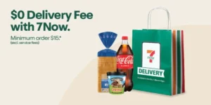 7-Eleven's $0 Delivery Fee Offer Through 7Now until 5 January 2026 3