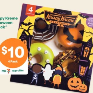Krispy Kreme Halloween 4-Pack $10 Deal at 7-Eleven on October 17 8