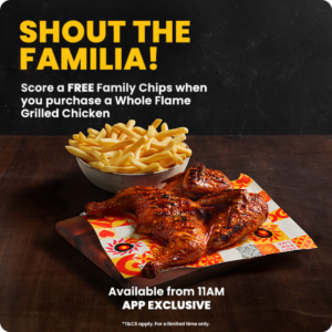 Oporto Launches Free Family Chips Offer with Every Whole Chicken Order 1