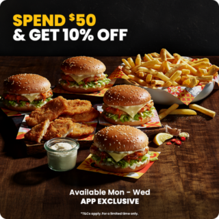 Oporto Offers 10% Off Orders Over $50 in the App 2
