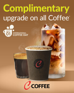 OTR International Coffee Day Offer – Free Coffee Upgrades 2