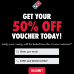 Domino’s Offers 50% Off Traditional & Premium Pizzas for New Customers until 30 November 2025