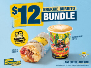 GYG Launches New $12 Brekkie Burrito Bundle 1 GYG Launches New $12 Brekkie Burrito Bundle 1
