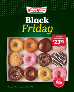 Krispy Kreme South Australia Launches Black Friday Dozen Deals for 28 November 2025 4