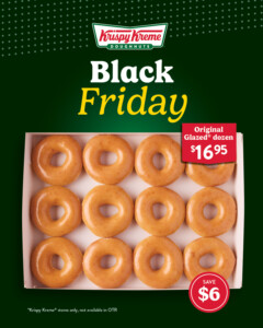 Krispy Kreme South Australia Launches Black Friday Dozen Deals for 28 November 2025 3