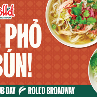Roll’d Broadway: Free Phở or Bún for Rollers Club Members on 10 December 2025 1