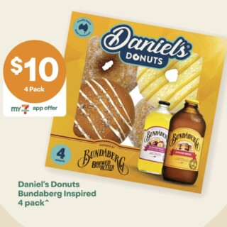 7-Eleven & Daniel’s Donuts Launches Bundaberg-Inspired 4-Pack for $10 from 12-14 December 1