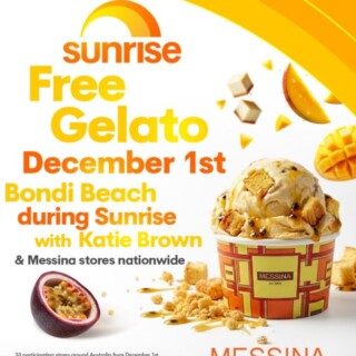 Messina Is Giving Away Free Sunrise Summer Gelato on December 1 2 Messina Is Giving Away Free Sunrise Summer Gelato on December 1 2