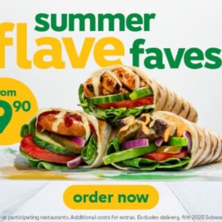 Subway Introduces Grilled Wraps Range from $9.90 8