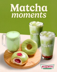 Matcha Moments Have Arrived at Krispy Kreme 1